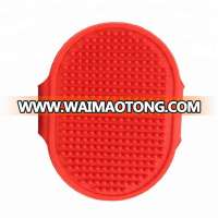 HOT! Food Grade Flexible Silicone Pet Brush for Massage