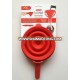 folding silicone funnel