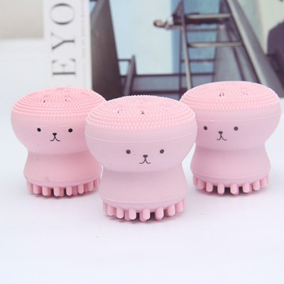 New Massage Head Silicone Shampoo Brush