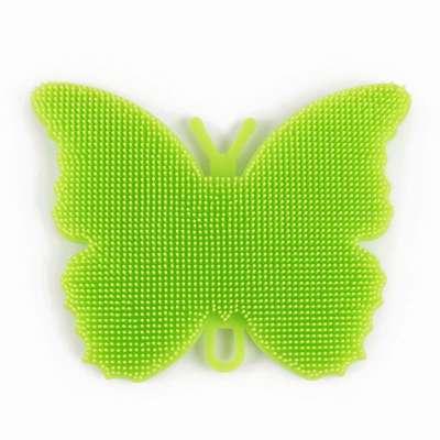 High quality Butterfly - shaped silicone dishwashing brush