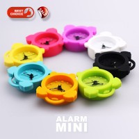 Colorful silicone small table mini alarm lock