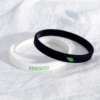 Debossed  Silicone Wristbands Custom Silicone Bracelets Printing Silicone Band