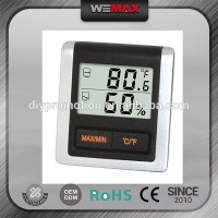 Wholesale mini wireless temperature and humidity meter, mini wireless hygrothermograph