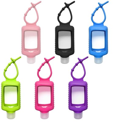 60ml Portable Pocket Traveling Empty Bottle Silicone Hand Sanitizer Gel Holder