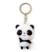 Walwart cartoon animal toy silicone key chain