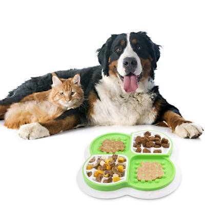 High Quality Cheap Silicone Multi-colors Pet Slow Feeder Bowl For Dogs