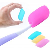 Wholesale Soft Reusable Durable Travel Silicone Toothbrush Case